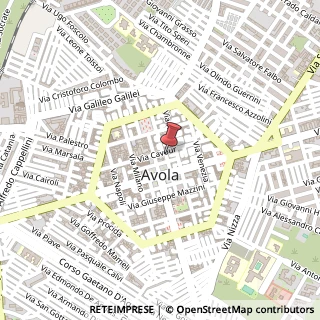 Mappa Vicolo Sella, 3, 96012 Avola, Siracusa (Sicilia)
