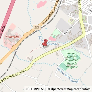 Mappa Centro Commerciale Il Giardino, Contrada Risicone, 96012 Avola SR, Italia, 96012 Avola, Siracusa (Sicilia)