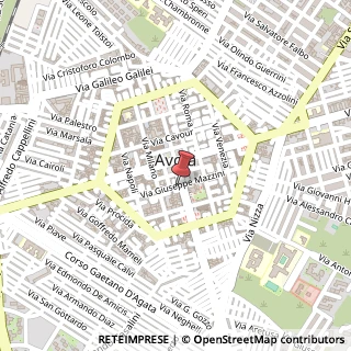 Mappa Via Giuseppe Mazzini, 58, 96012 Avola, Siracusa (Sicilia)