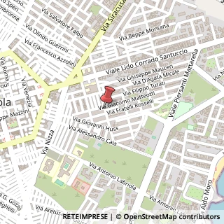 Mappa Via fermi enrico 6, 96012 Avola, Siracusa (Sicilia)