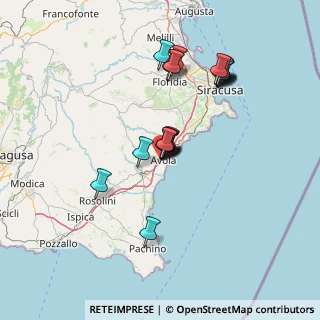 Mappa Via Paolo Sarpi, 96012 Avola SR, Italia (14.4105)