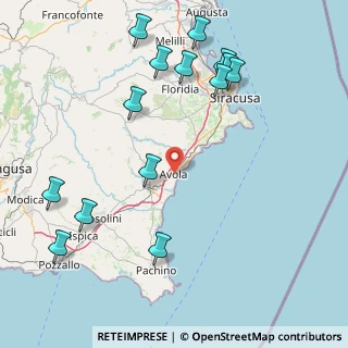 Mappa Via Linneo, 96012 Avola SR, Italia (22.71786)