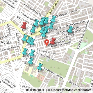 Mappa Via Antonio Gramsci, 96012 Avola SR, Italia (0.254)