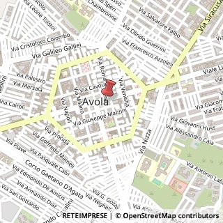 Mappa Piazza Umberto I, 21, 96012 Avola, Siracusa (Sicilia)