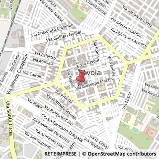 Mappa Via Giuseppe Mazzini, 95, 96012 Avola, Siracusa (Sicilia)