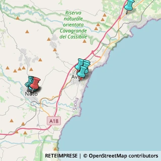 Mappa Via Aspromonte, 96012 Avola SR, Italia (4.76538)