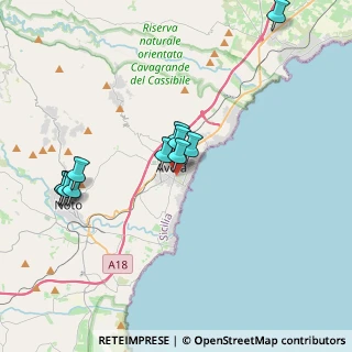 Mappa Via Aspromonte, 96012 Avola SR, Italia (4.13273)