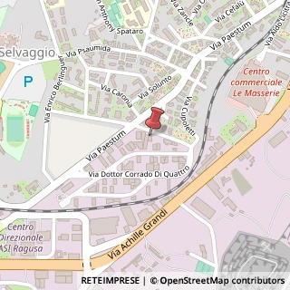 Mappa Via Arturo Di Natale, 2, 97100 Ragusa, Ragusa (Sicilia)