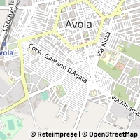 Hartă Avola