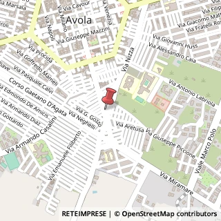 Mappa Corso Garibaldi, 164, 96012 Avola, Siracusa (Sicilia)