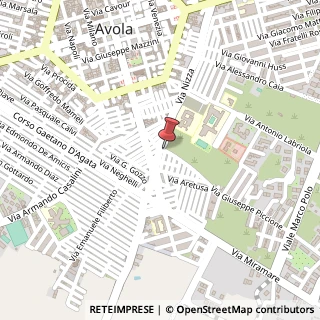 Mappa Via Marina,  45, 96012 Avola, Siracusa (Sicilia)