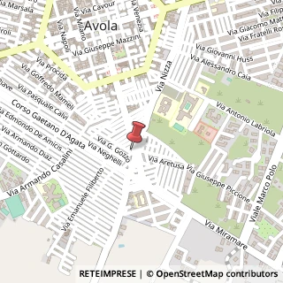 Mappa Corso Garibaldi, 161, 96012 Avola, Siracusa (Sicilia)