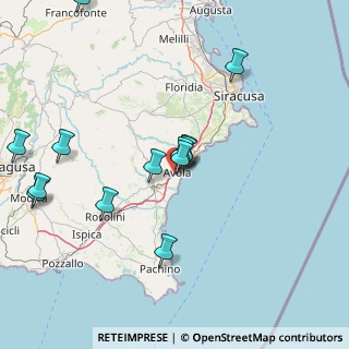 Mappa Via S. Gottardo, 96012 Avola SR, Italia (18.82923)