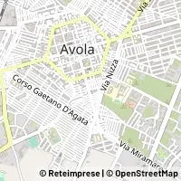Map Avola