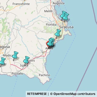 Mappa Via Nazario Sauro, 96012 Avola SR, Italia (23.45308)