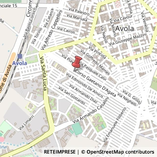 Mappa Via Luigi Razza, 18A, 96012 Avola, Siracusa (Sicilia)