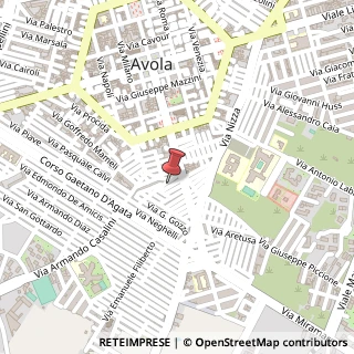 Mappa Via Giosuè Carducci, 22, 96012 Avola, Siracusa (Sicilia)