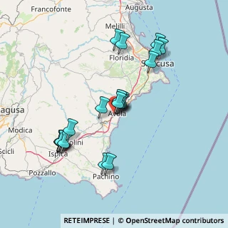 Mappa Via Livorno, 96012 Avola SR, Italia (15.894)