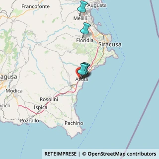 Mappa Via Livorno, 96012 Avola SR, Italia (39.86)
