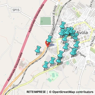 Mappa Via Livorno, 96012 Avola SR, Italia (0.5205)