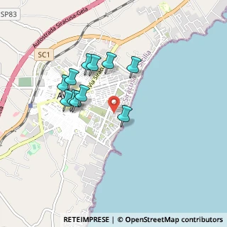 Mappa Via Emanuela Loi, 96012 Avola SR, Italia (0.9)