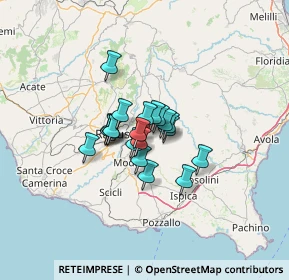 Mappa C.le S.Silvestro Rassabia, 97015 Modica RG, Italia (8.2355)