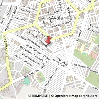Mappa Via Cesare Battisti,  18, 96012 Avola, Siracusa (Sicilia)