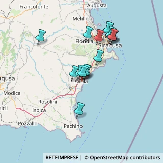 Mappa Traversa X di Via Rapisardi, 96012 Avola SR, Italia (14.93063)