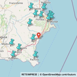 Mappa Traversa X di Via Rapisardi, 96012 Avola SR, Italia (22.80214)
