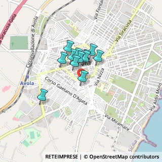 Mappa Piazza Enrico Toti, 96012 Avola SR, Italia (0.30667)