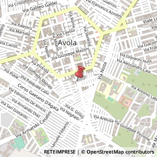 Mappa Corso Garibaldi,  114, 96012 Avola, Siracusa (Sicilia)