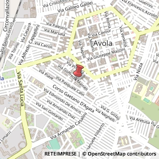 Mappa Via Sirugo, 3, 96012 Avola, Siracusa (Sicilia)