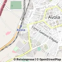 Karte Avola