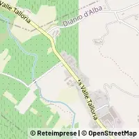 Map Diano d'Alba