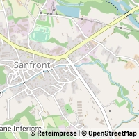 Mapa Sanfront