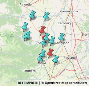 Mappa Via Pignari, 12037 Saluzzo CN, Italia (11.83067)