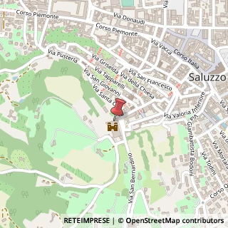 Mappa Piazza Castello, 2, 12037 Saluzzo, Cuneo (Piemonte)