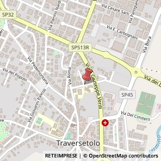 Mappa Via R. Brozzi, 10, 43029 Traversetolo, Parma (Emilia Romagna)