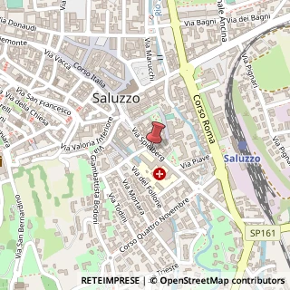 Mappa Via Spielberg, 70, 12037 Saluzzo, Cuneo (Piemonte)