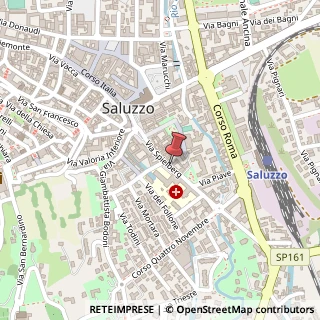 Mappa Via Spielberg, 77, 12037 Saluzzo, Cuneo (Piemonte)