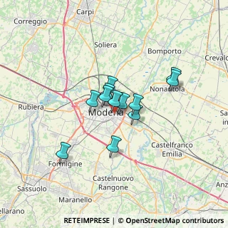 Mappa Via M. Bonacini, 41122 Modena MO, Italia (4.51833)