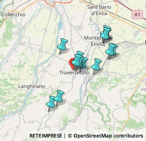 Mappa Via del Popolo, 43029 Traversetolo PR, Italia (5.68615)