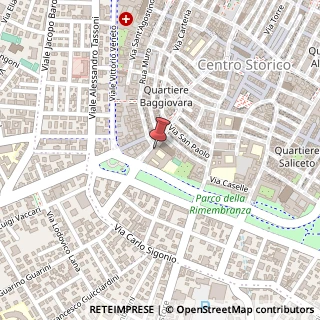 Mappa Corso Canalchiaro, 149, 41121 Modena, Modena (Emilia Romagna)