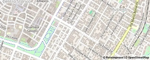 Mappa Modène