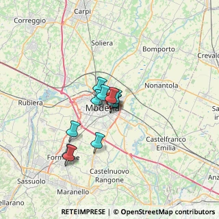 Mappa Via Angelo Catelani, 41121 Modena MO, Italia (4.28)