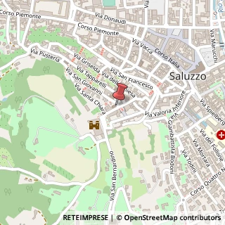 Mappa Salita al Castello, 5, 12037 Saluzzo, Cuneo (Piemonte)