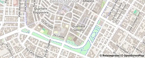 Mappa Módena