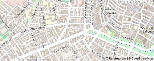Mappa Módena