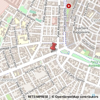 Mappa Via Pietro Giardini, 28, 41124 Modena, Modena (Emilia Romagna)