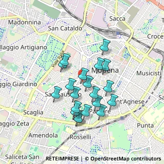 Mappa Via Orazio Vecchi, 41121 Modena MO, Italia (0.766)